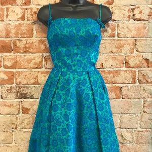 Handmade vintage brocade dress